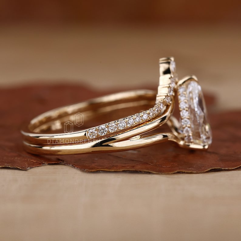 Vintage Style Solitaire Ring — view 4