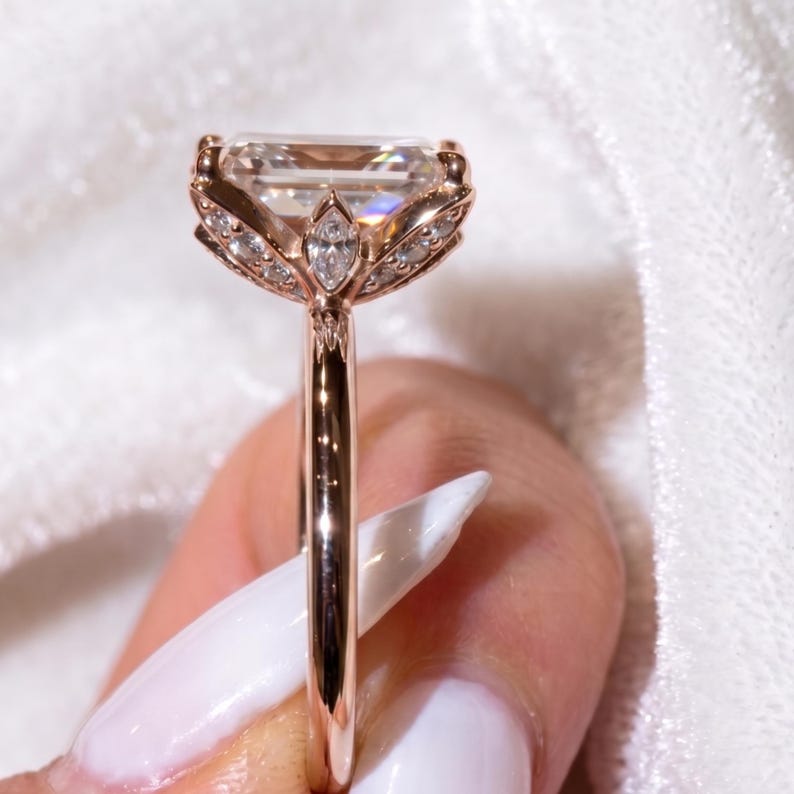 Radiant Diamond Ring — view 3