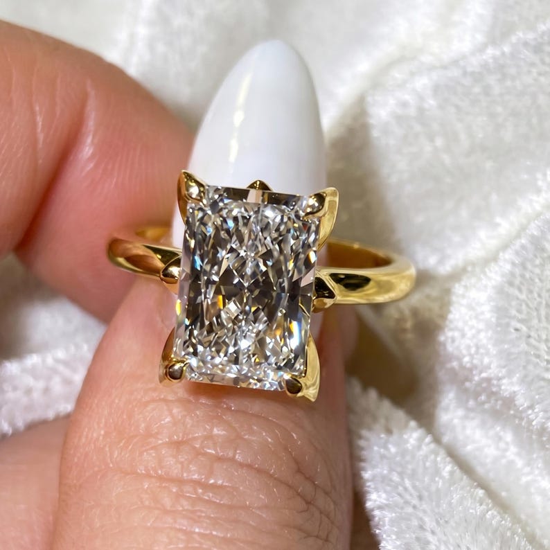 Radiant Diamond Ring
