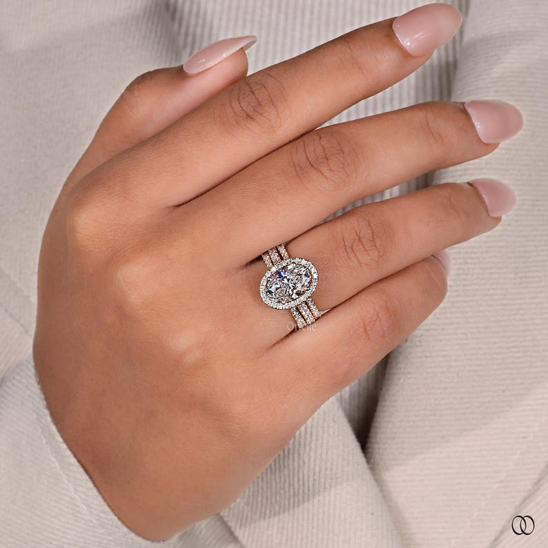 Modern Prong Ring — view 4