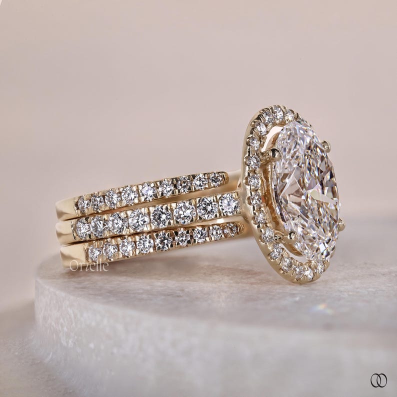 Modern Prong Ring — view 3