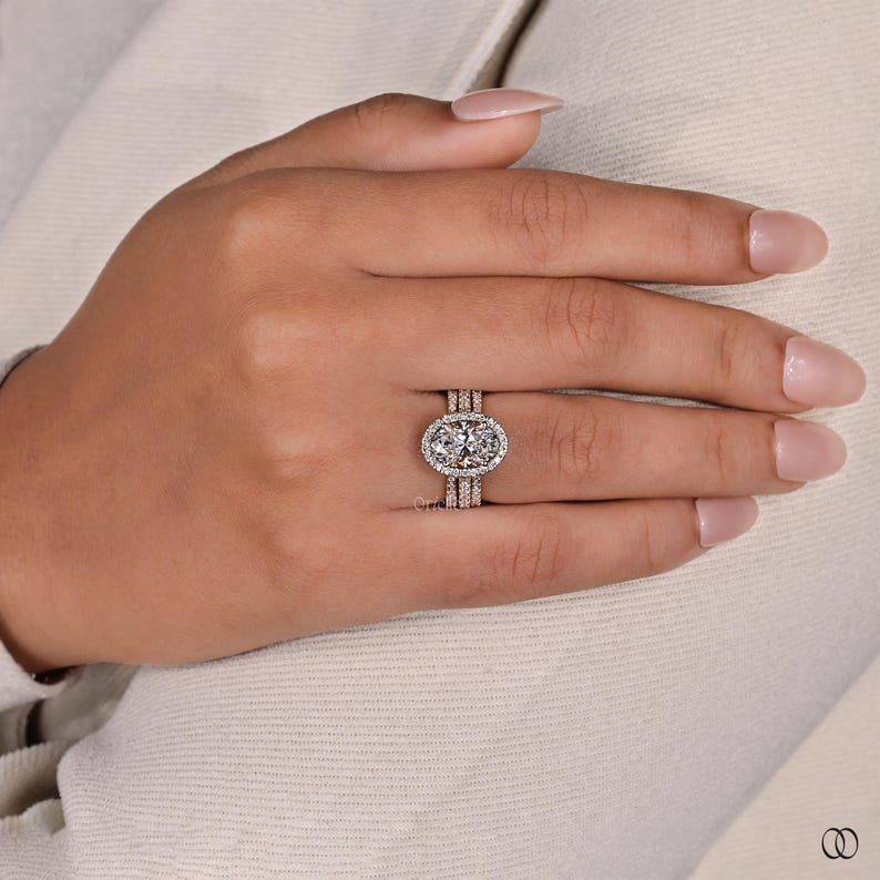 Modern Prong Ring — view 6
