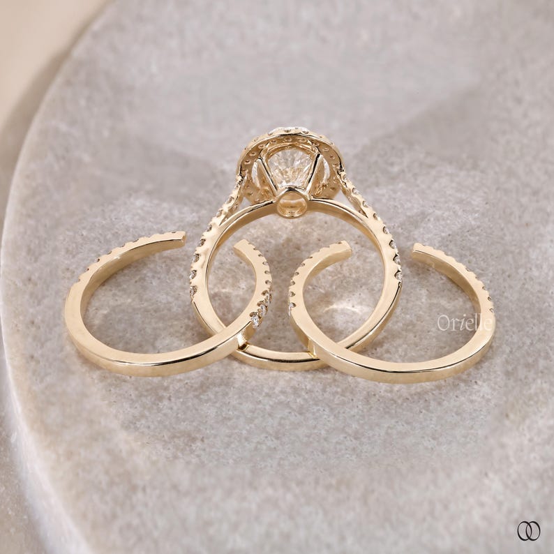 Modern Prong Ring — view 8