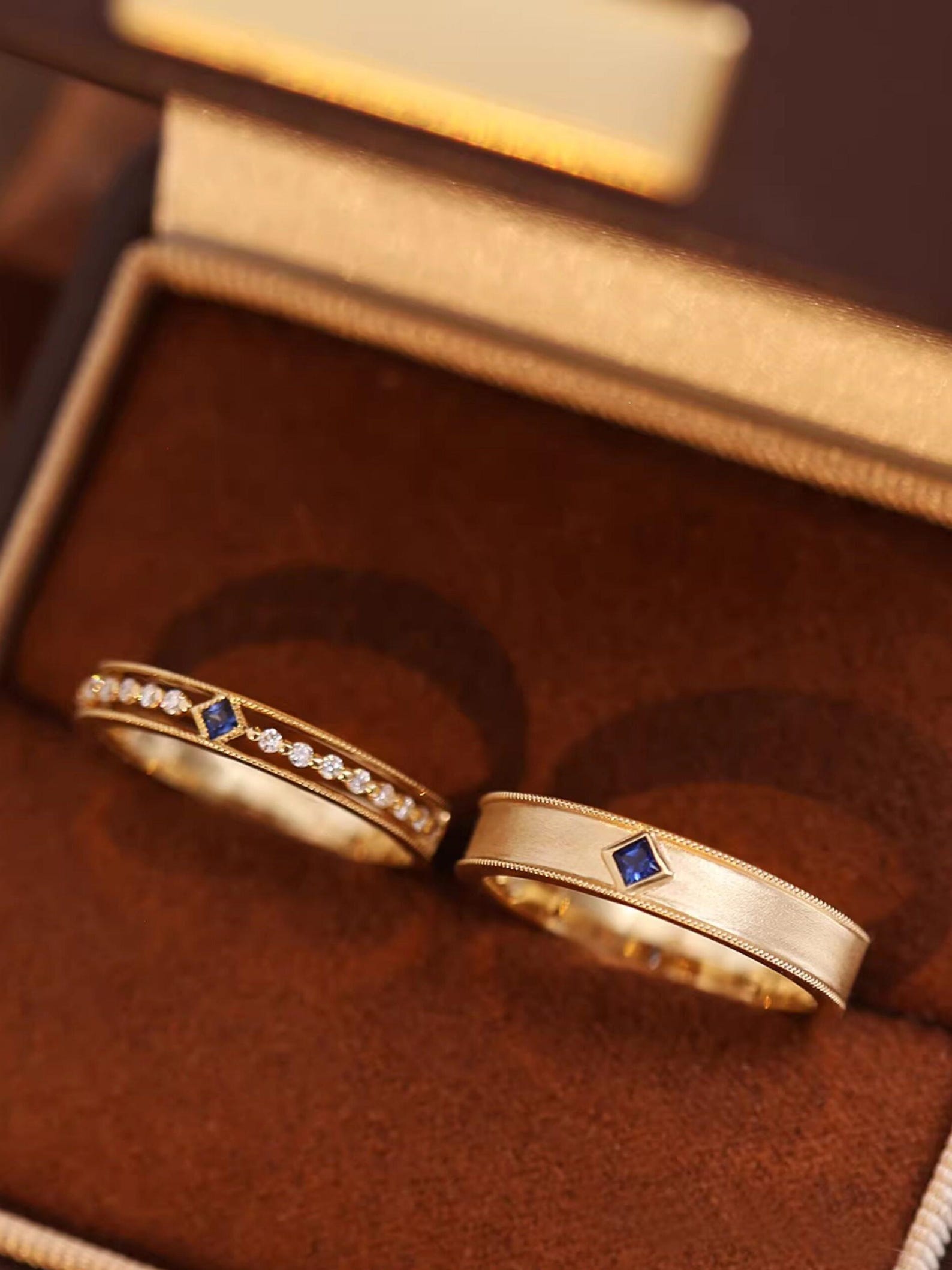His & Her Diamond Rings — view 8