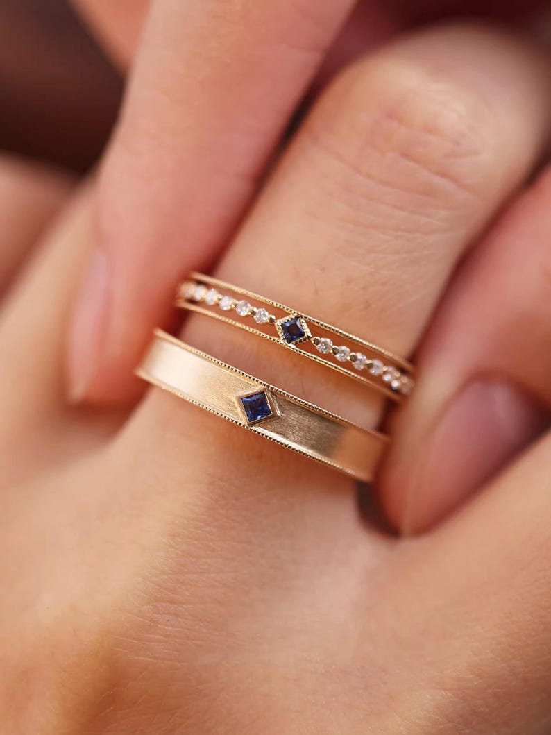 His & Her Diamond Rings — view 10