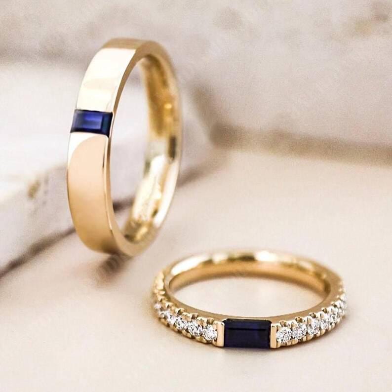 Promise Diamond Rings — view 2