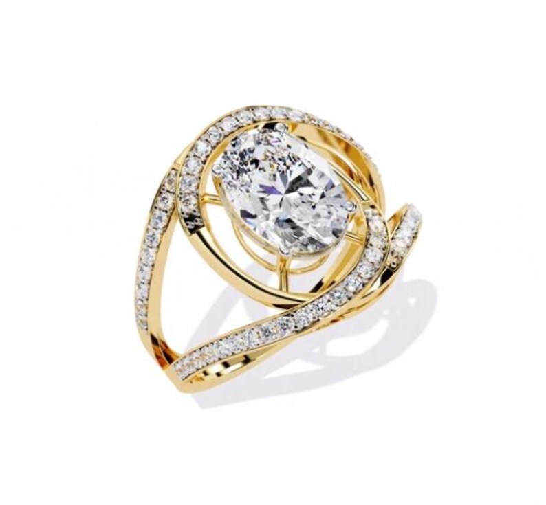 Statement Diamond Ring
