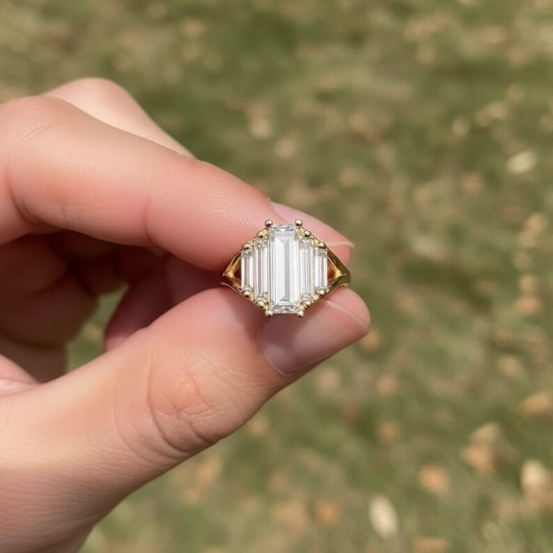 Oversized Diamond Ring — view 2