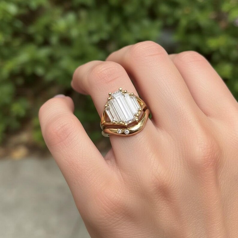 Oversized Diamond Ring — view 3
