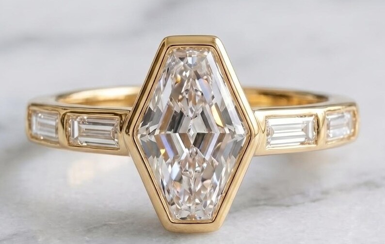 Bold Diamond Cocktail Ring — view 3