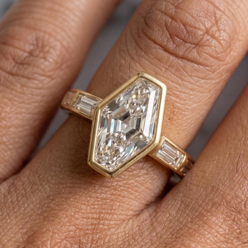 Bold Diamond Cocktail Ring — view 4
