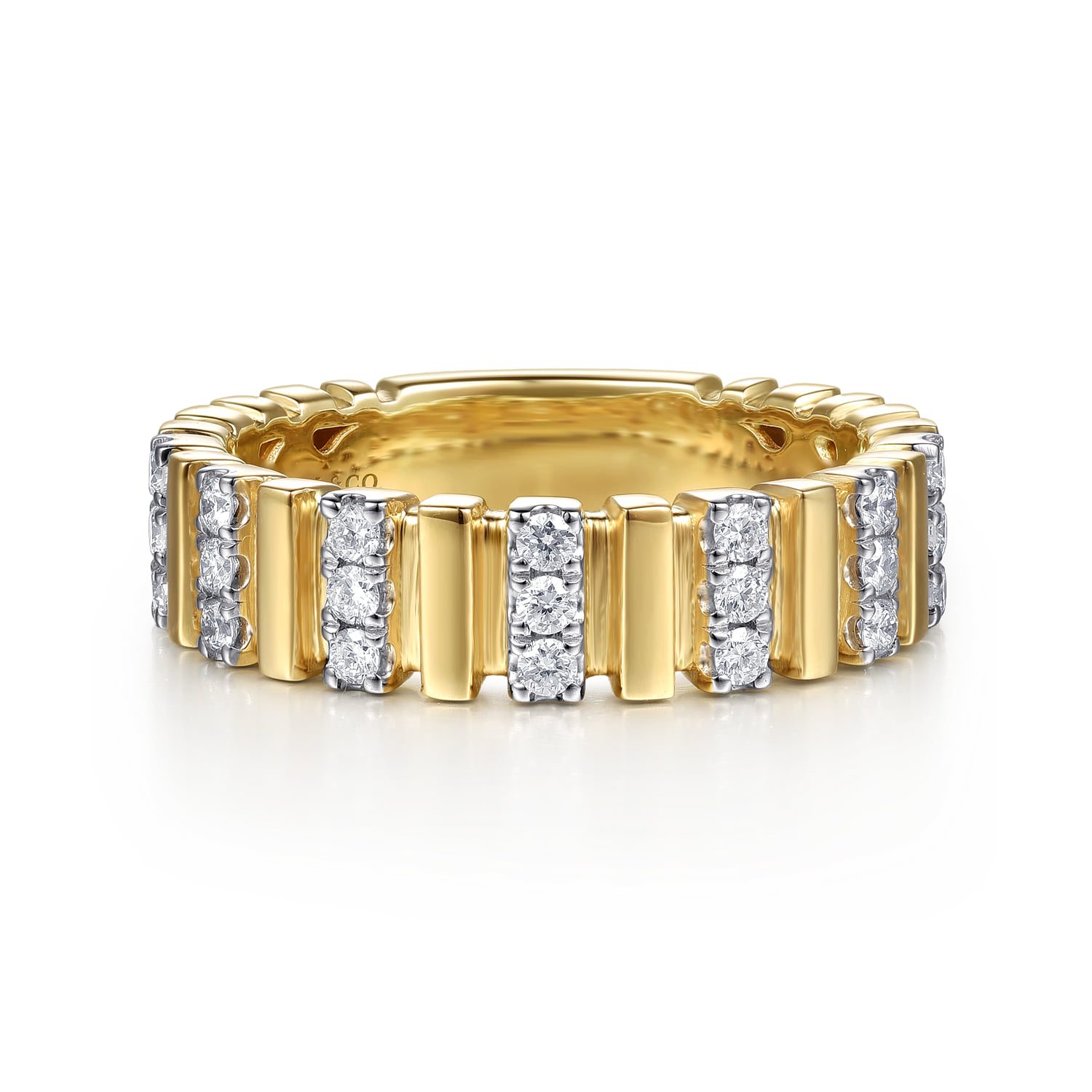 Beaded Diamond Band