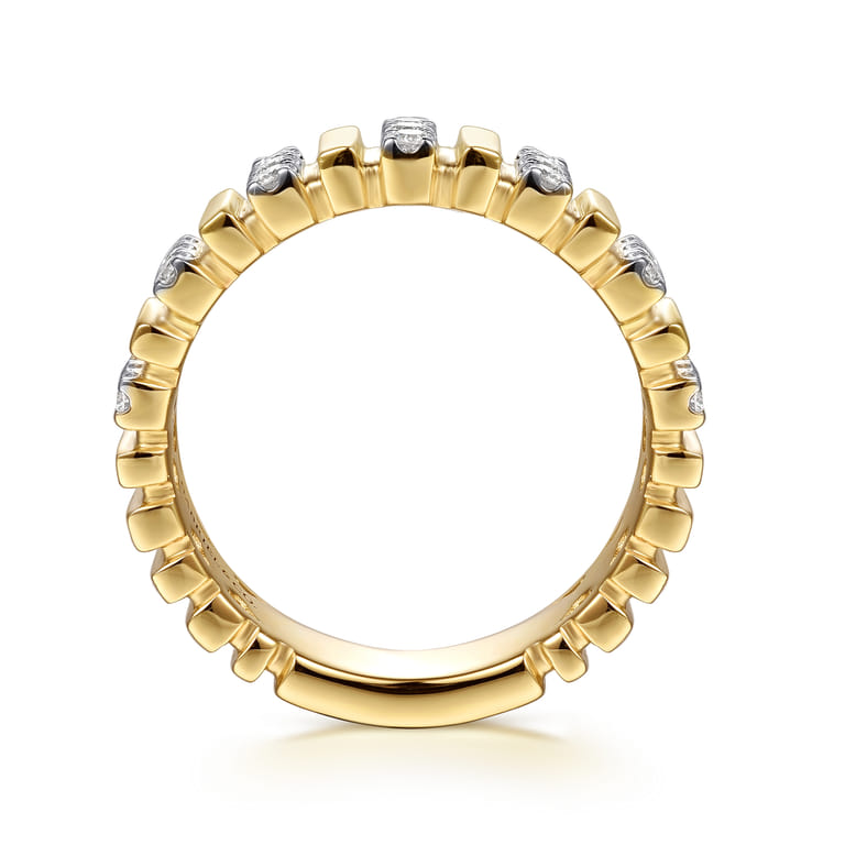 Beaded Diamond Band — view 3