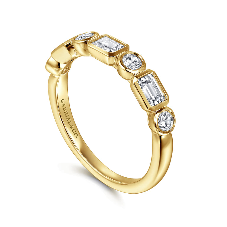 Twisted Diamond Band — view 4