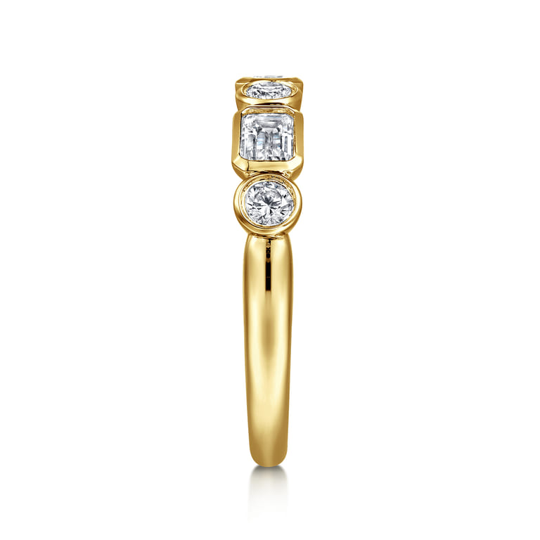 Twisted Diamond Band — view 5