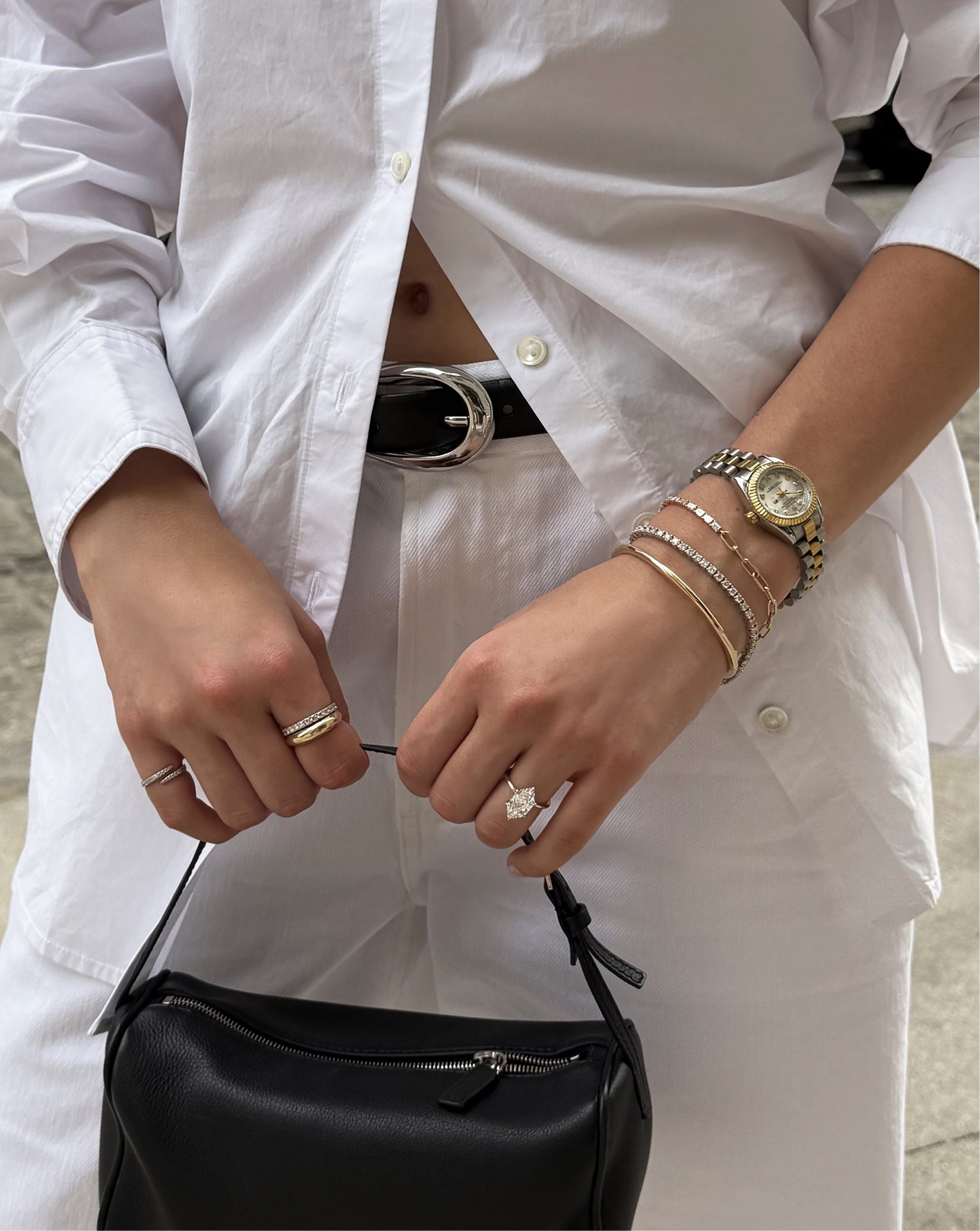 Elegant Tennis Bracelet — view 5