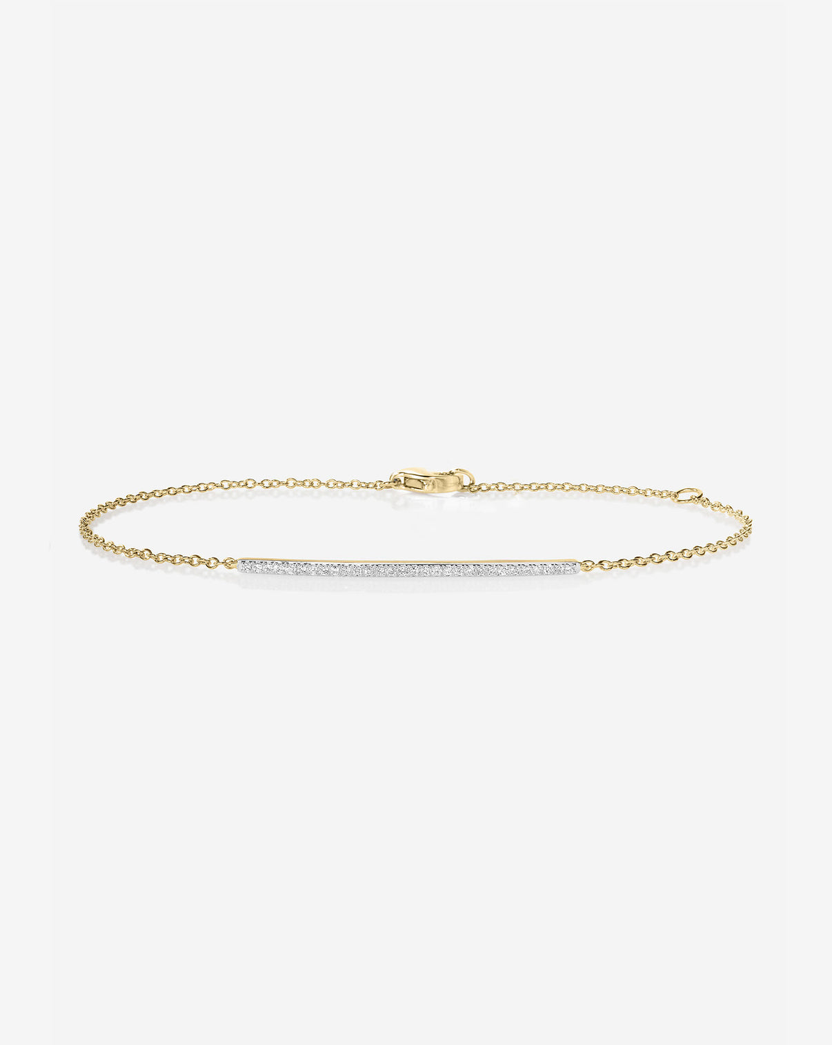 Fine Diamond Line Bracelet