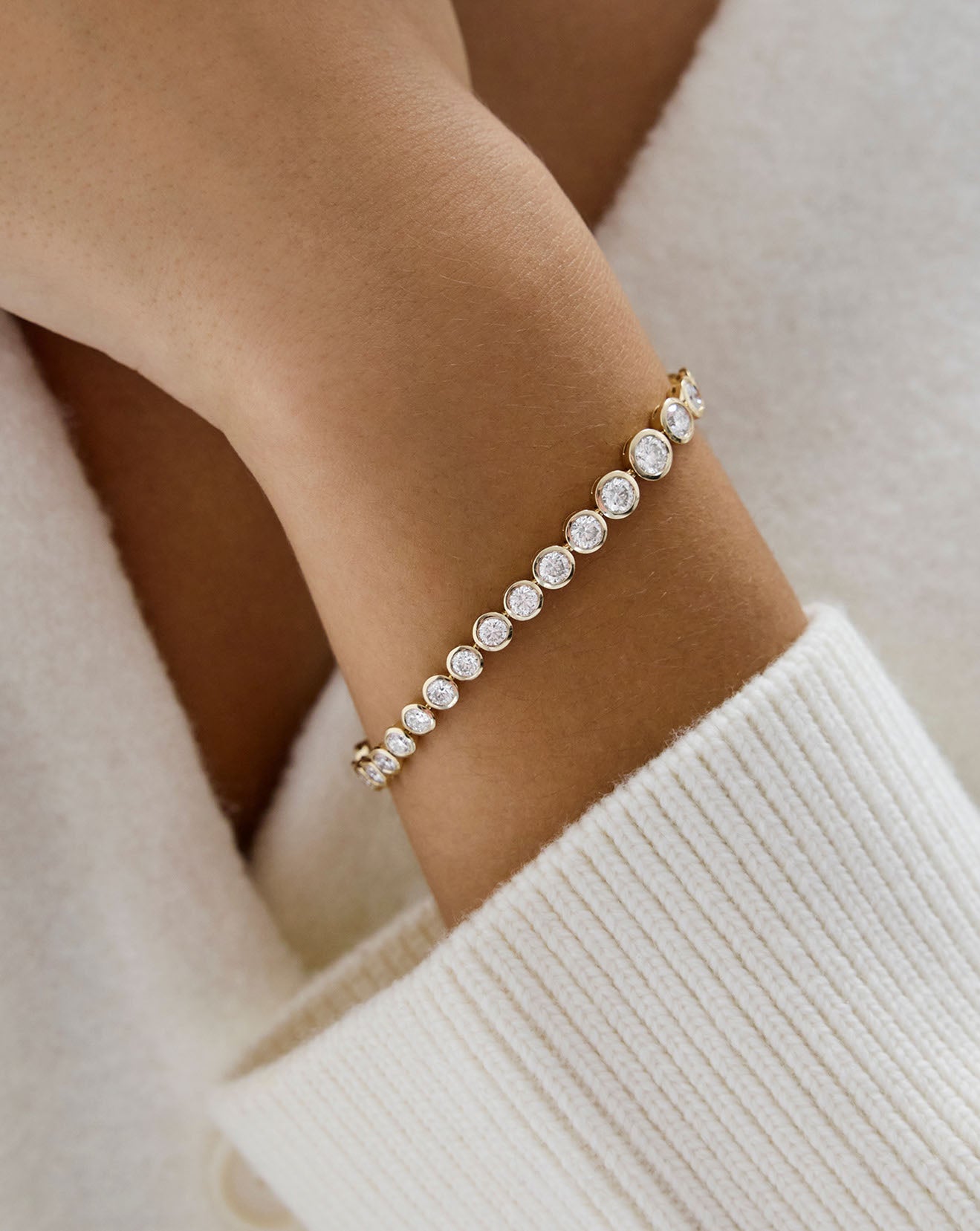 Sparkling Tennis Bracelet — view 3