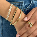 Textured Diamond Cuff — view 3