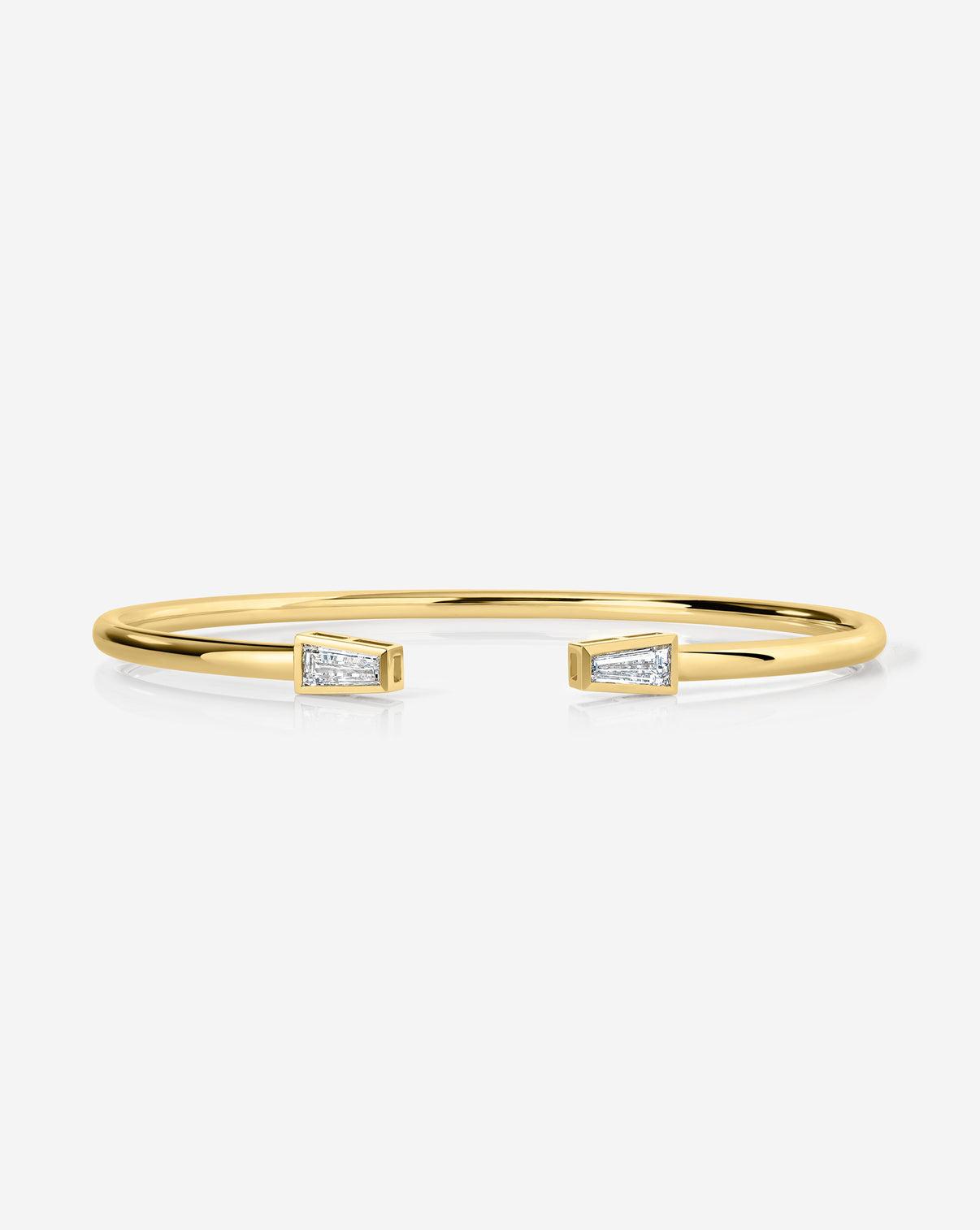 Sleek Diamond Cuff