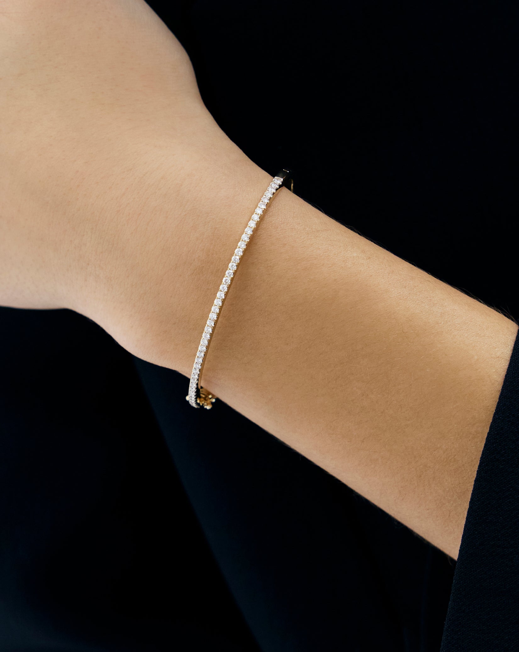 Statement Diamond Cuff — view 2