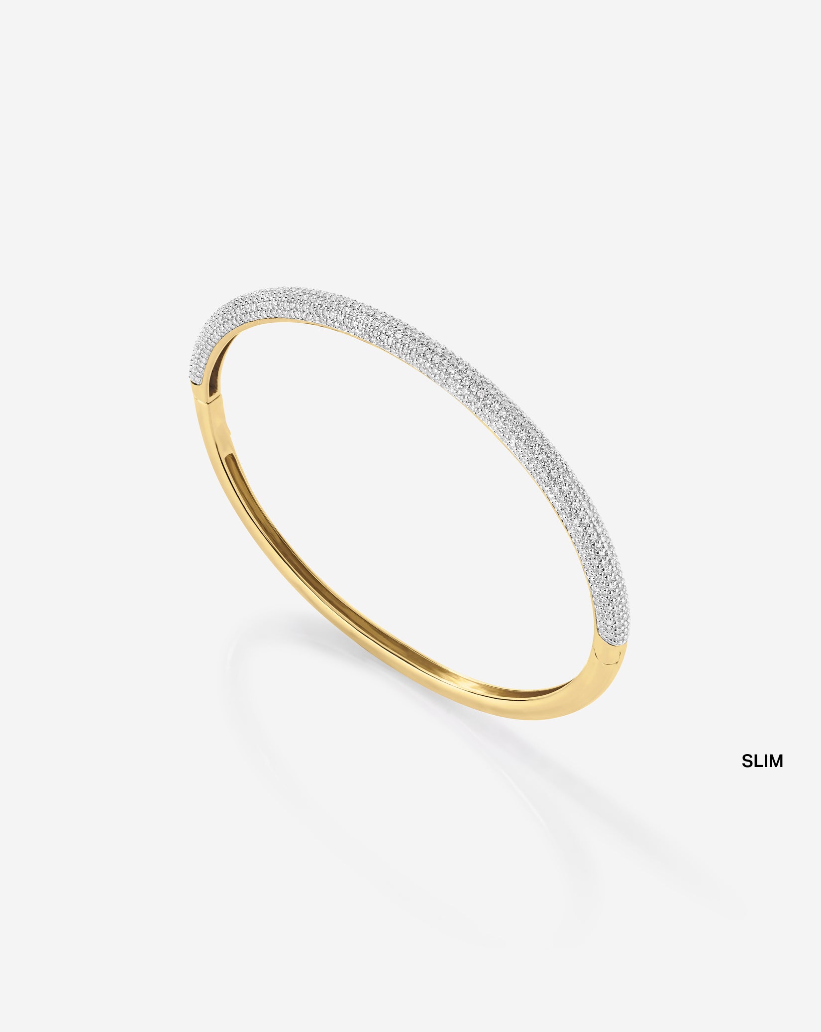 Bold Diamond Cuff — view 2