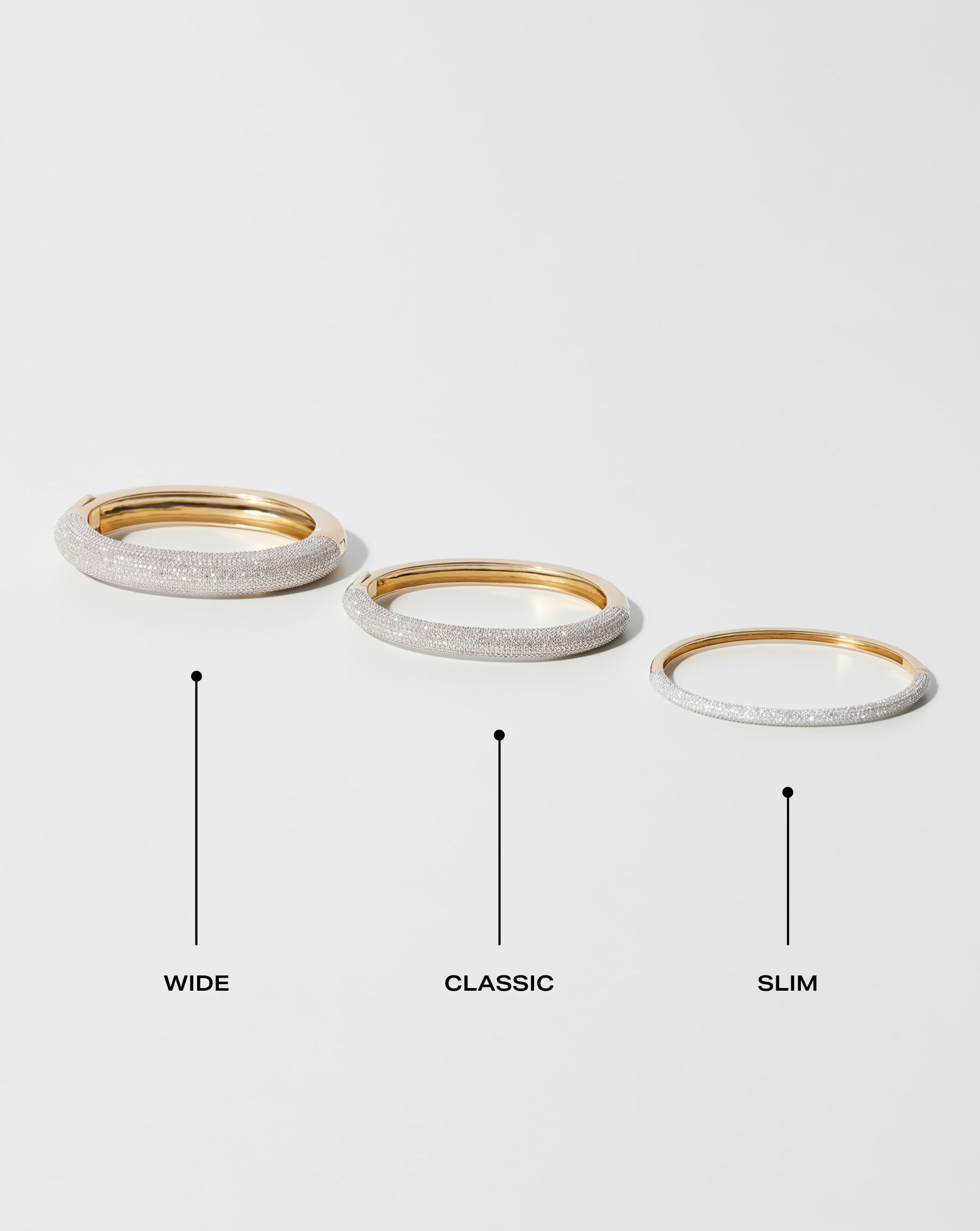 Bold Diamond Cuff — view 12