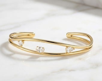 Diamond Cuff Bracelet