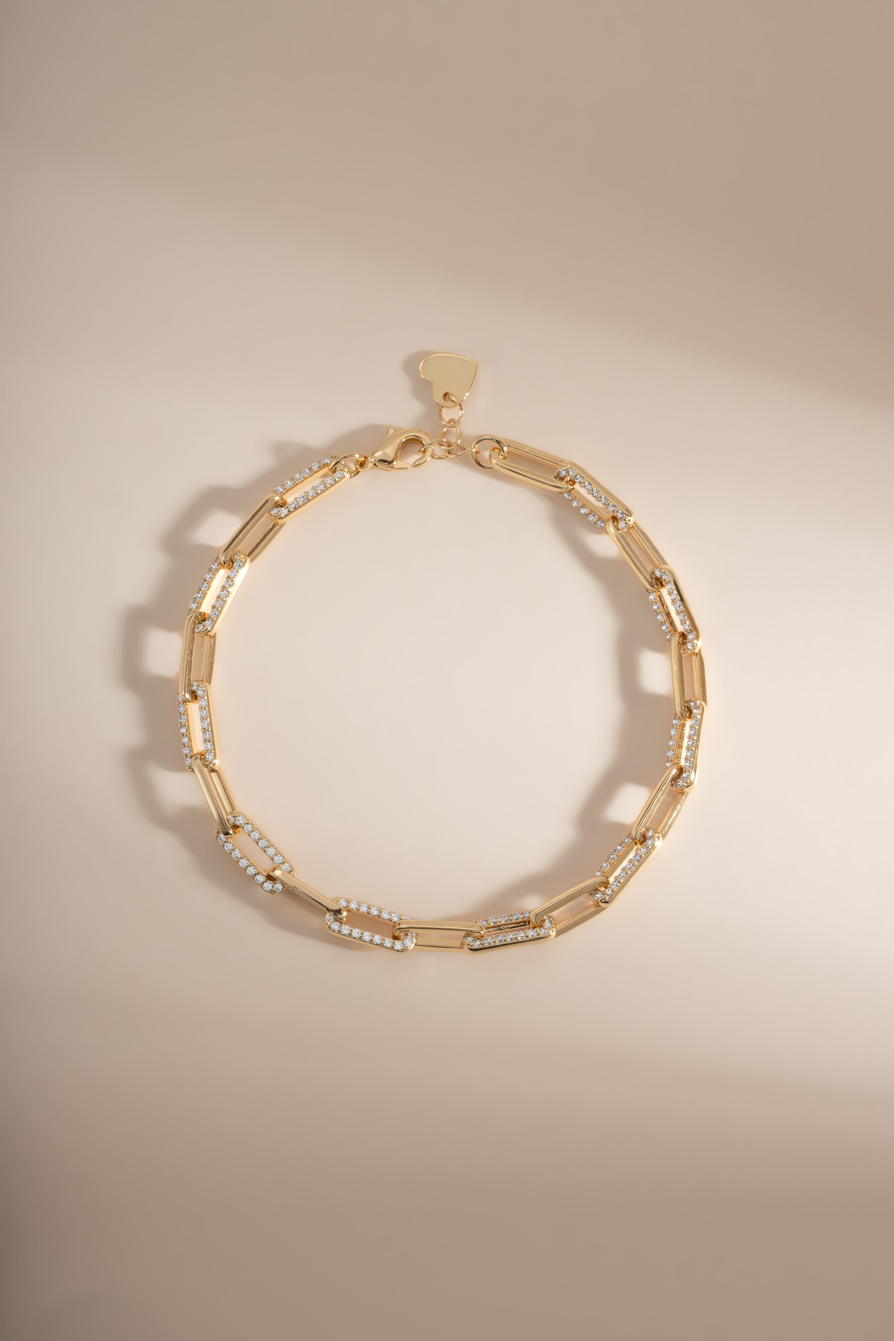 Fine Diamond Chain Bracelet