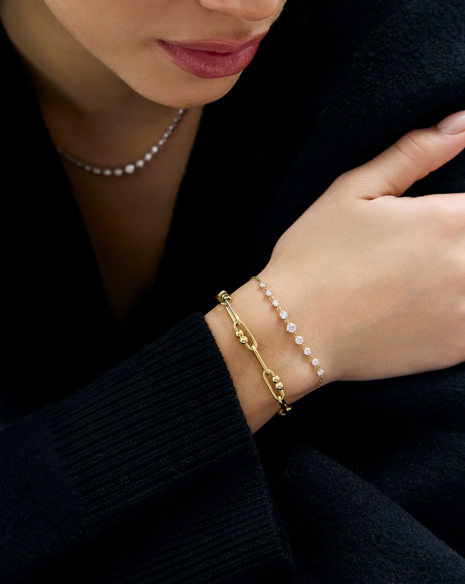Modern Chain Bracelet — view 4
