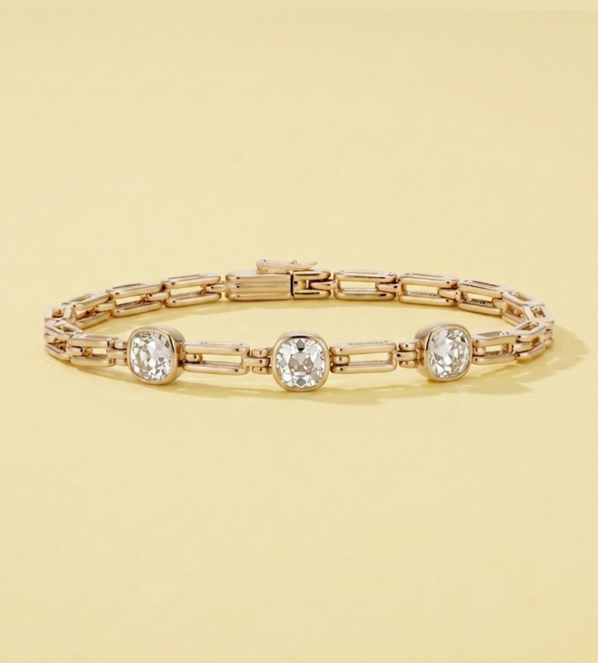 Adjustable Diamond Chain Bracelet