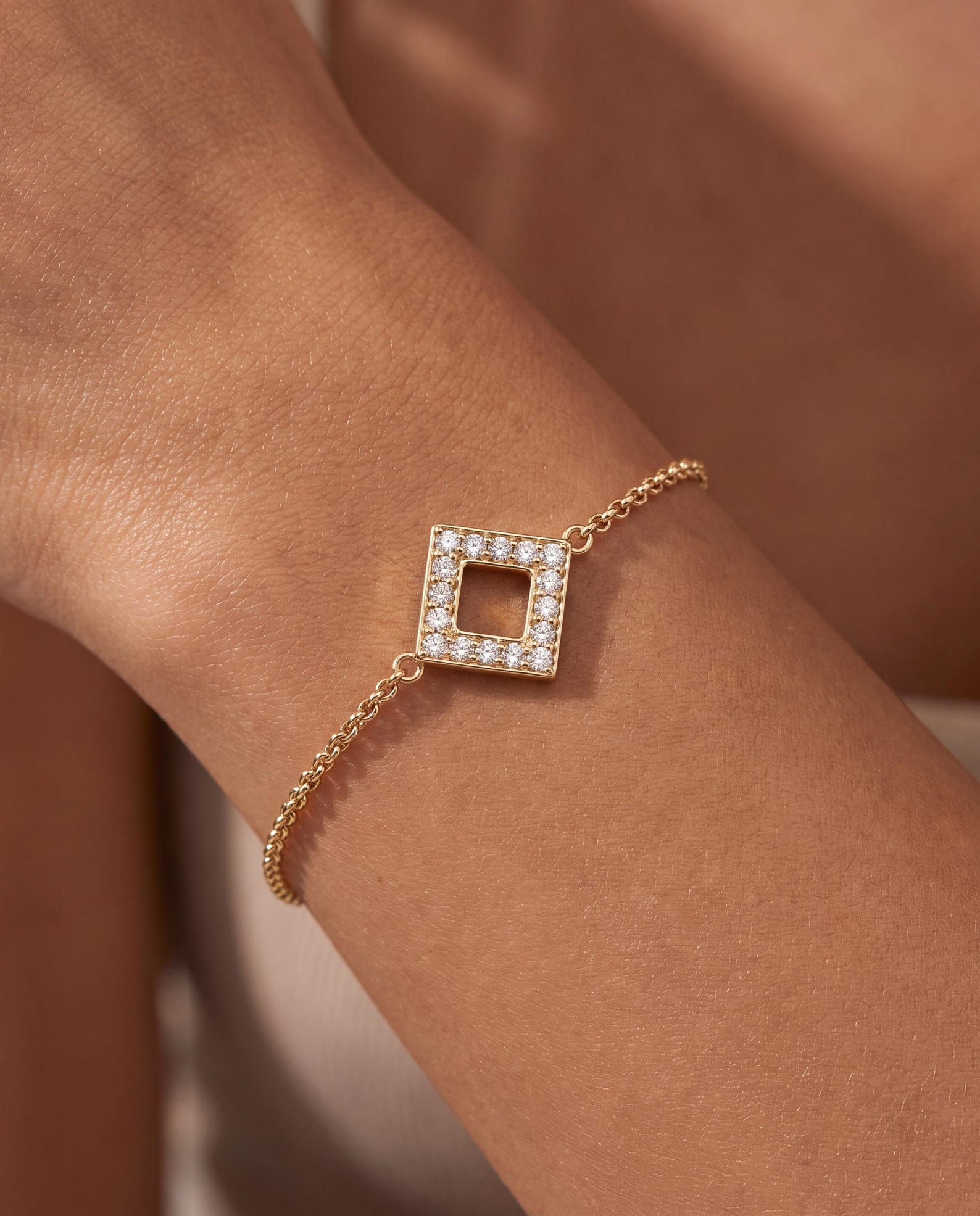 Minimal Geometric Bracelet — view 2