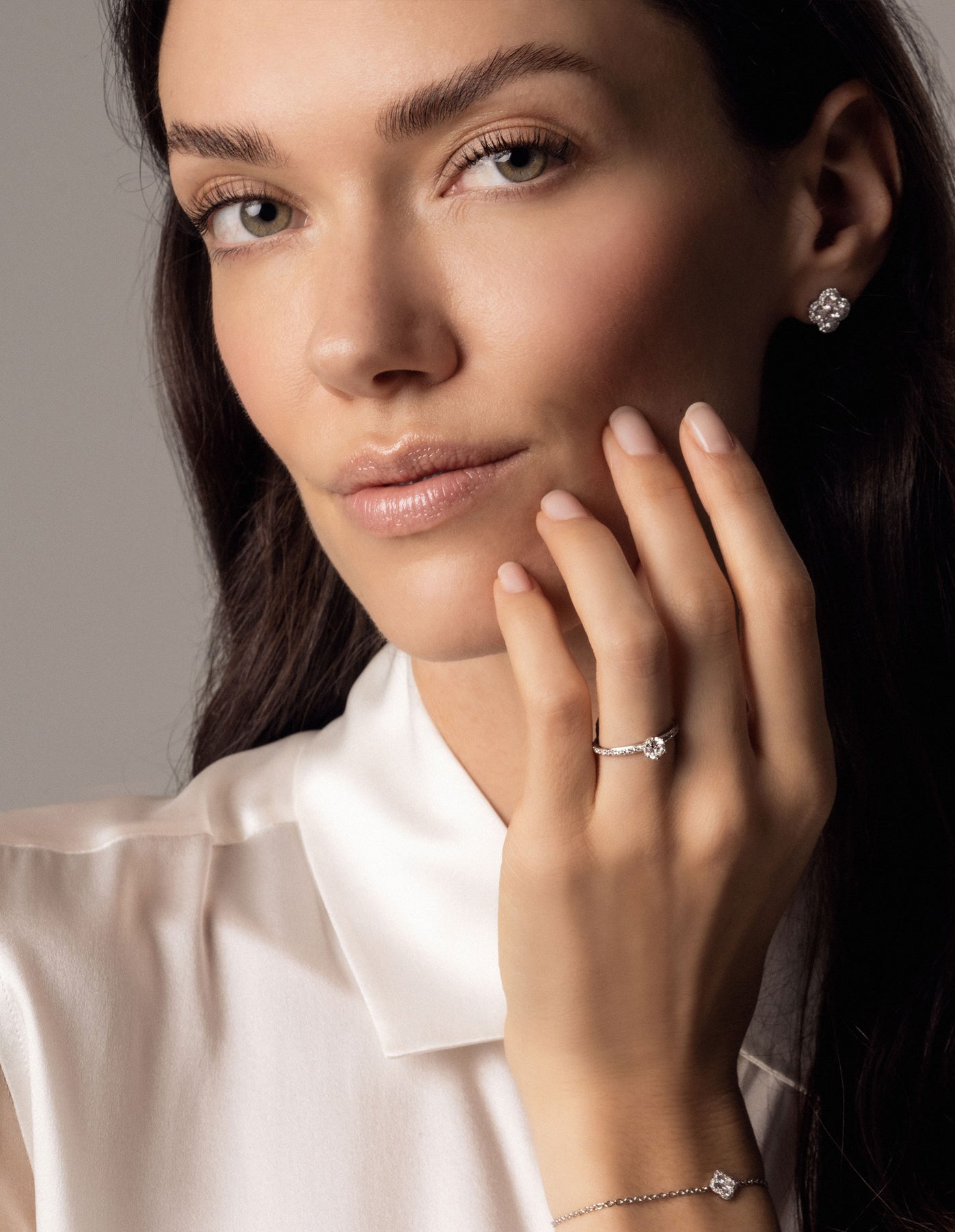 Twist Diamond Stud — view 2