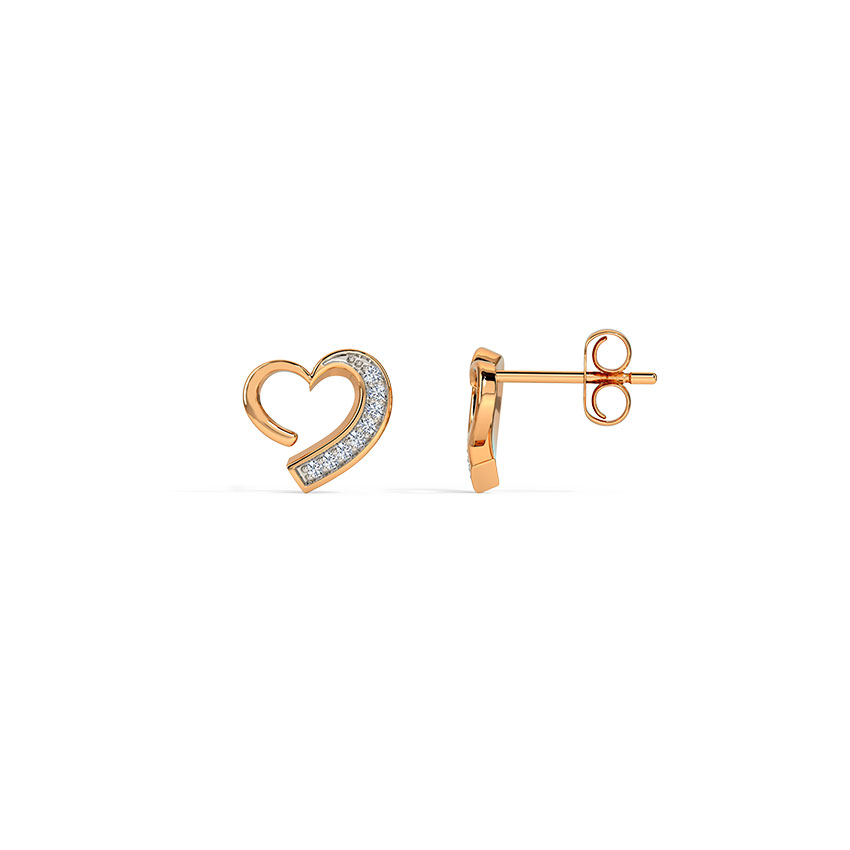 Polished Diamond Stud — view 5