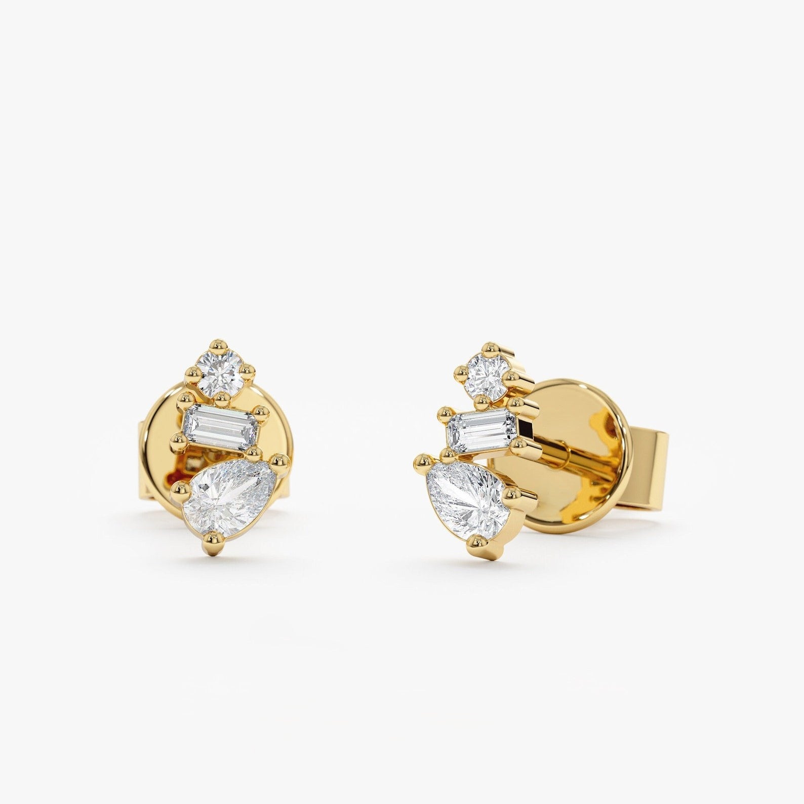 Classic Diamond Stud — view 3