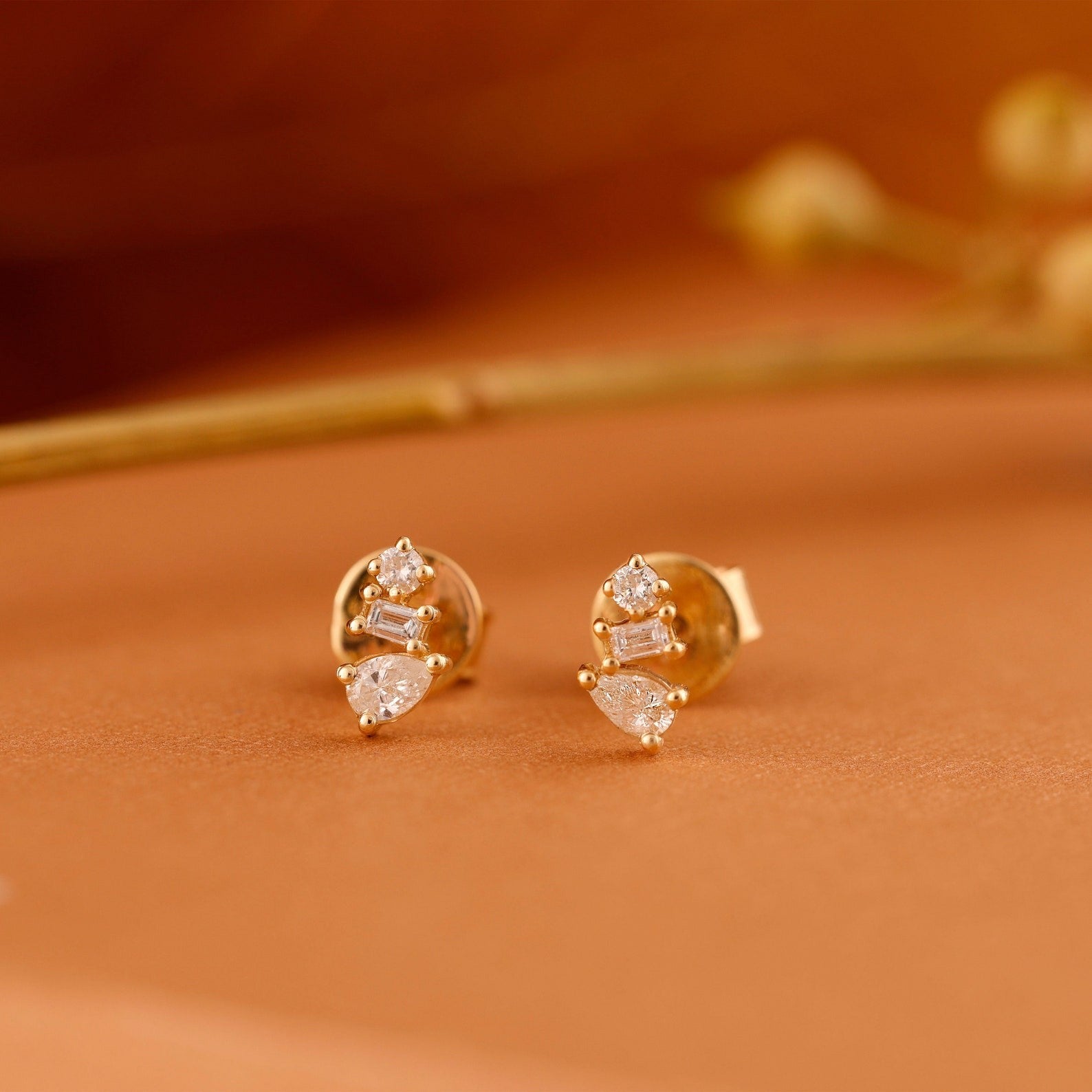 Classic Diamond Stud