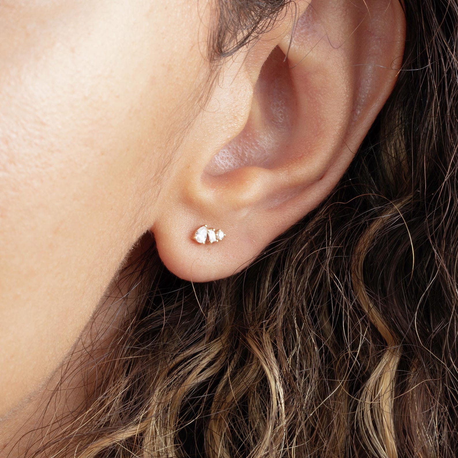 Classic Diamond Stud — view 7