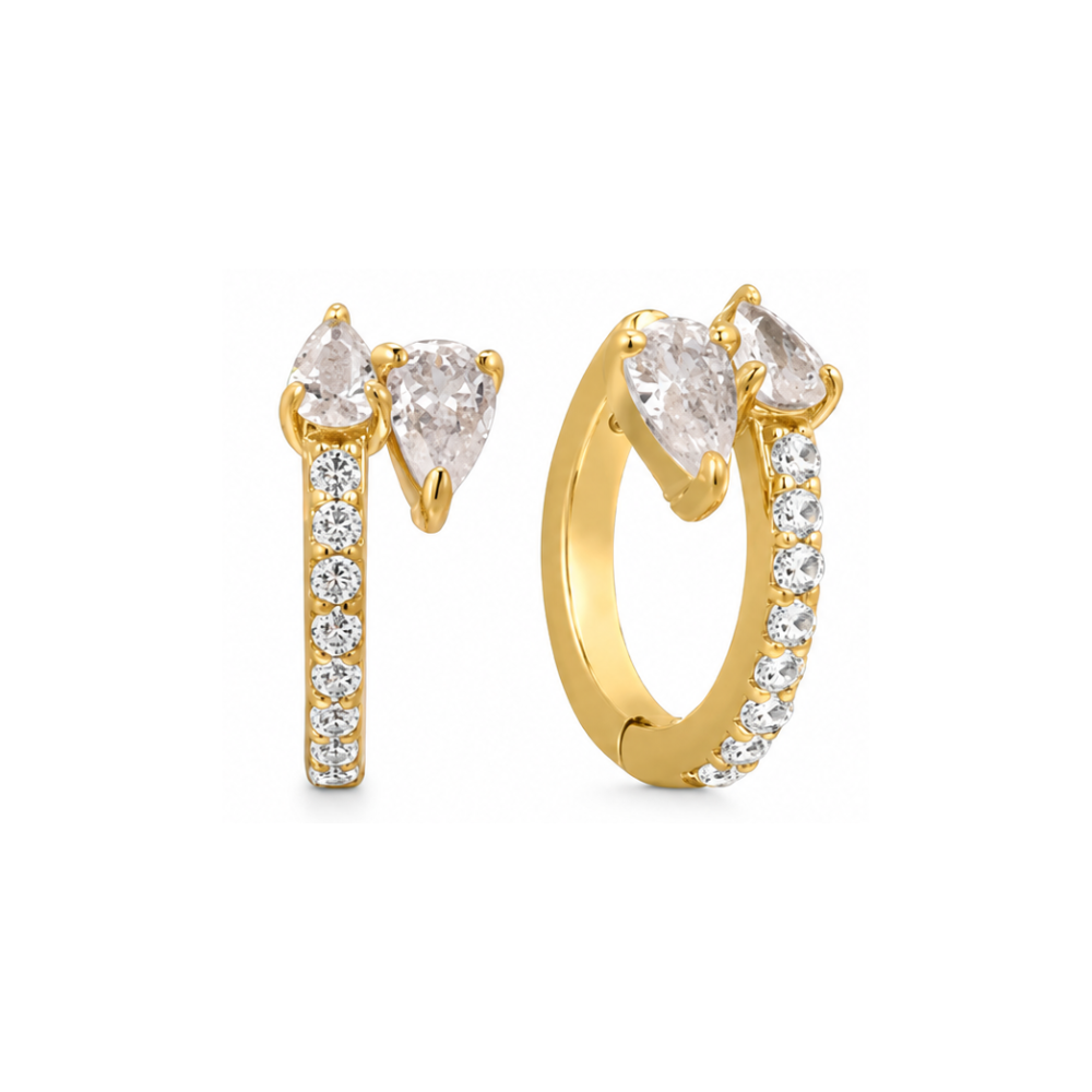 Everyday Diamond Hoop