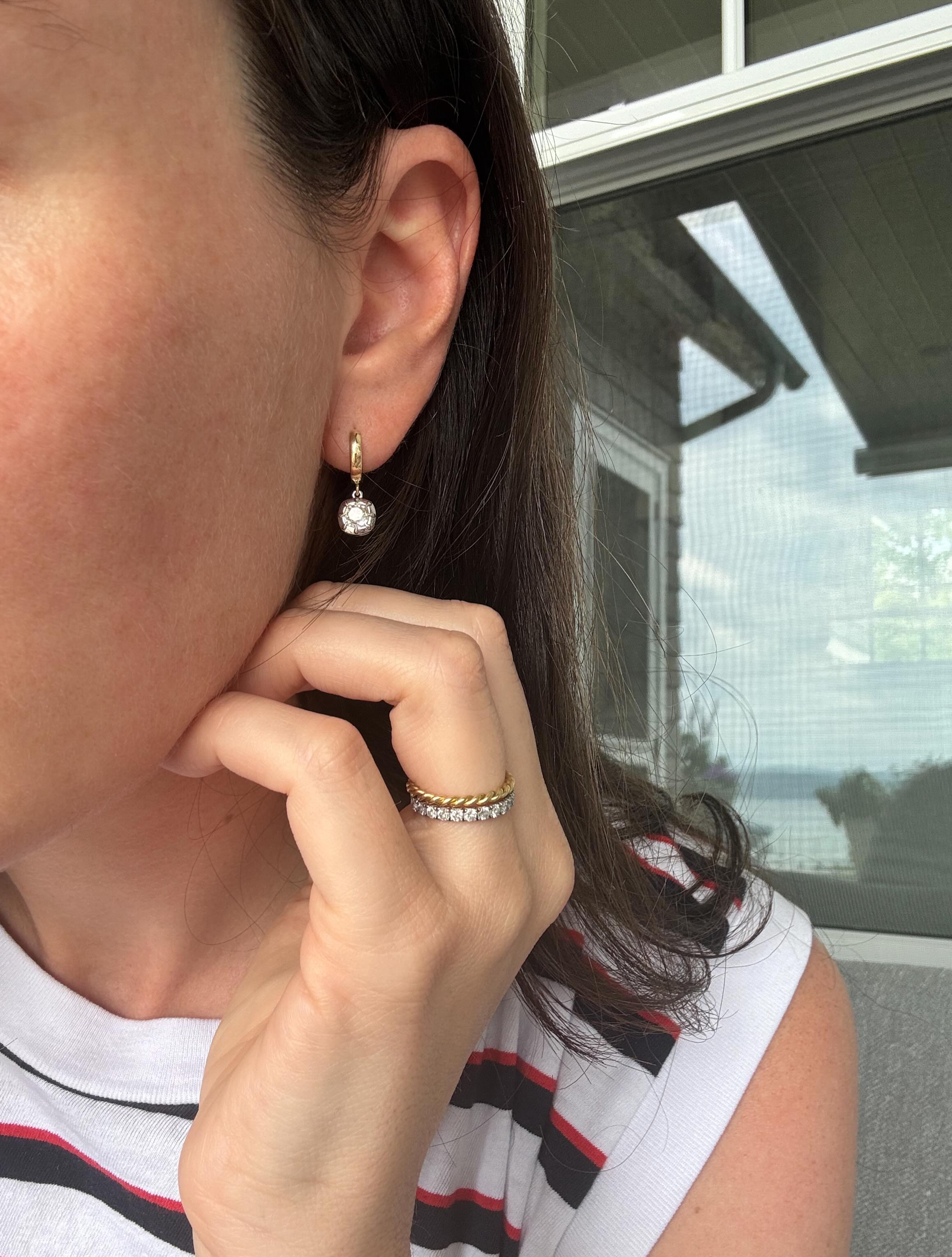 Delicate Drop Earring — view 2