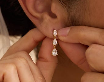 Layered Drop Earring — view 3