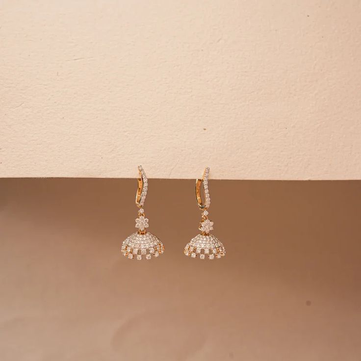 Mini Diamond Jhumka