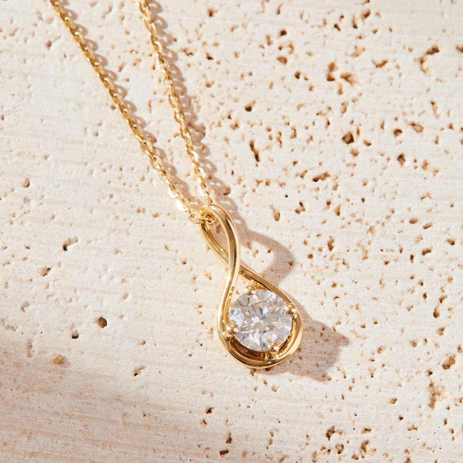 Timeless Solitaire Pendant — view 5