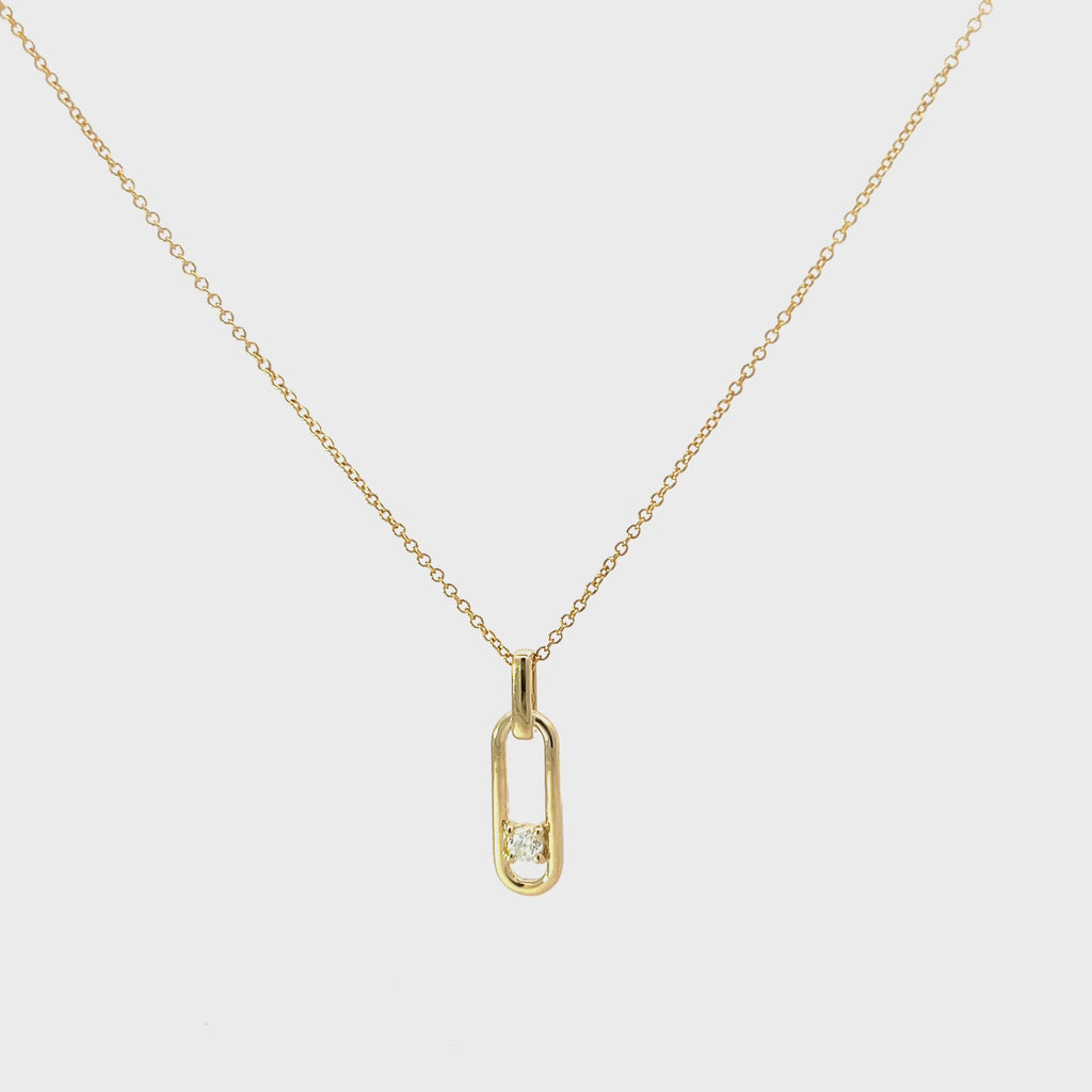 Elegant Halo Pendant — view 5