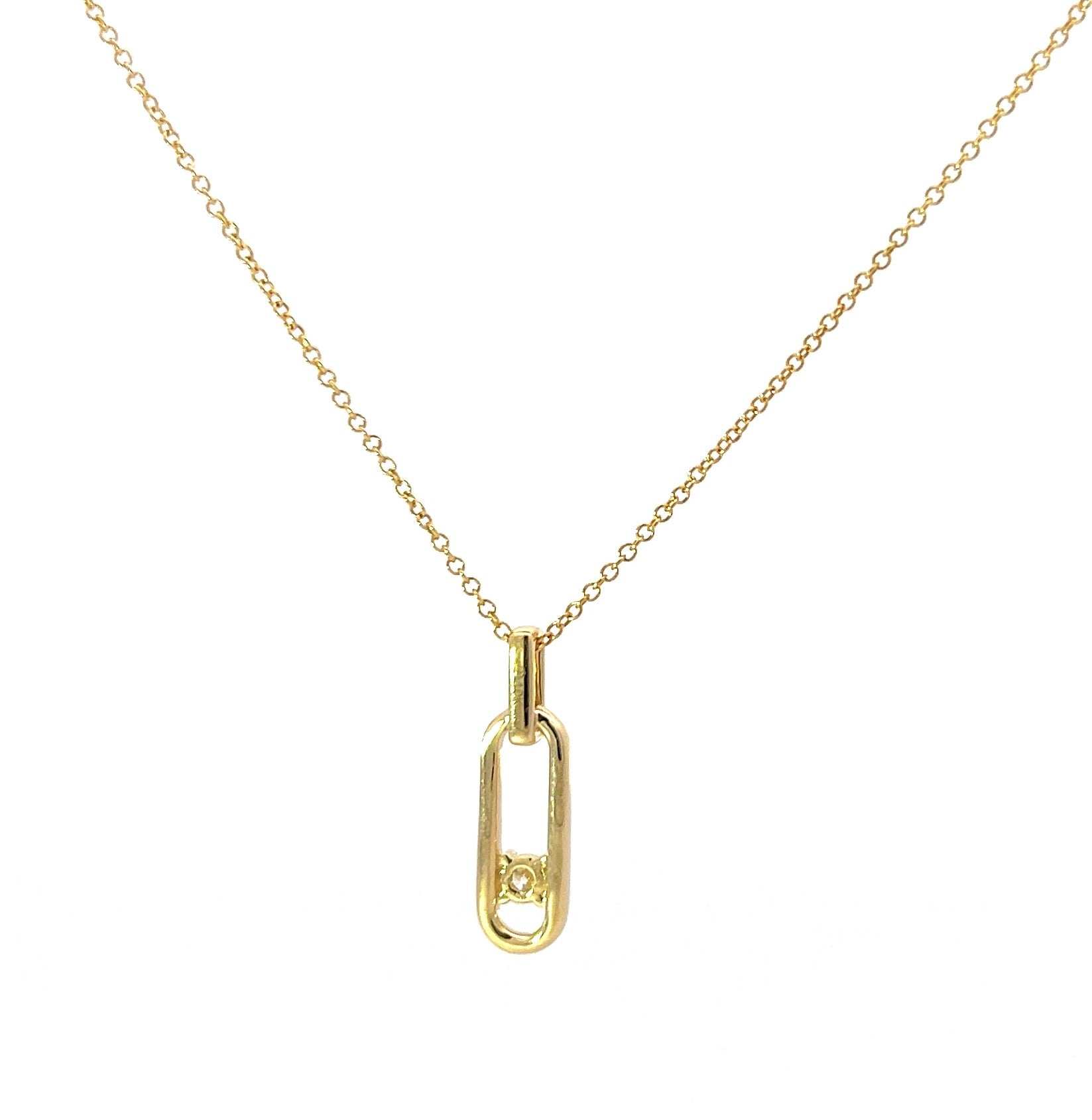Elegant Halo Pendant — view 7