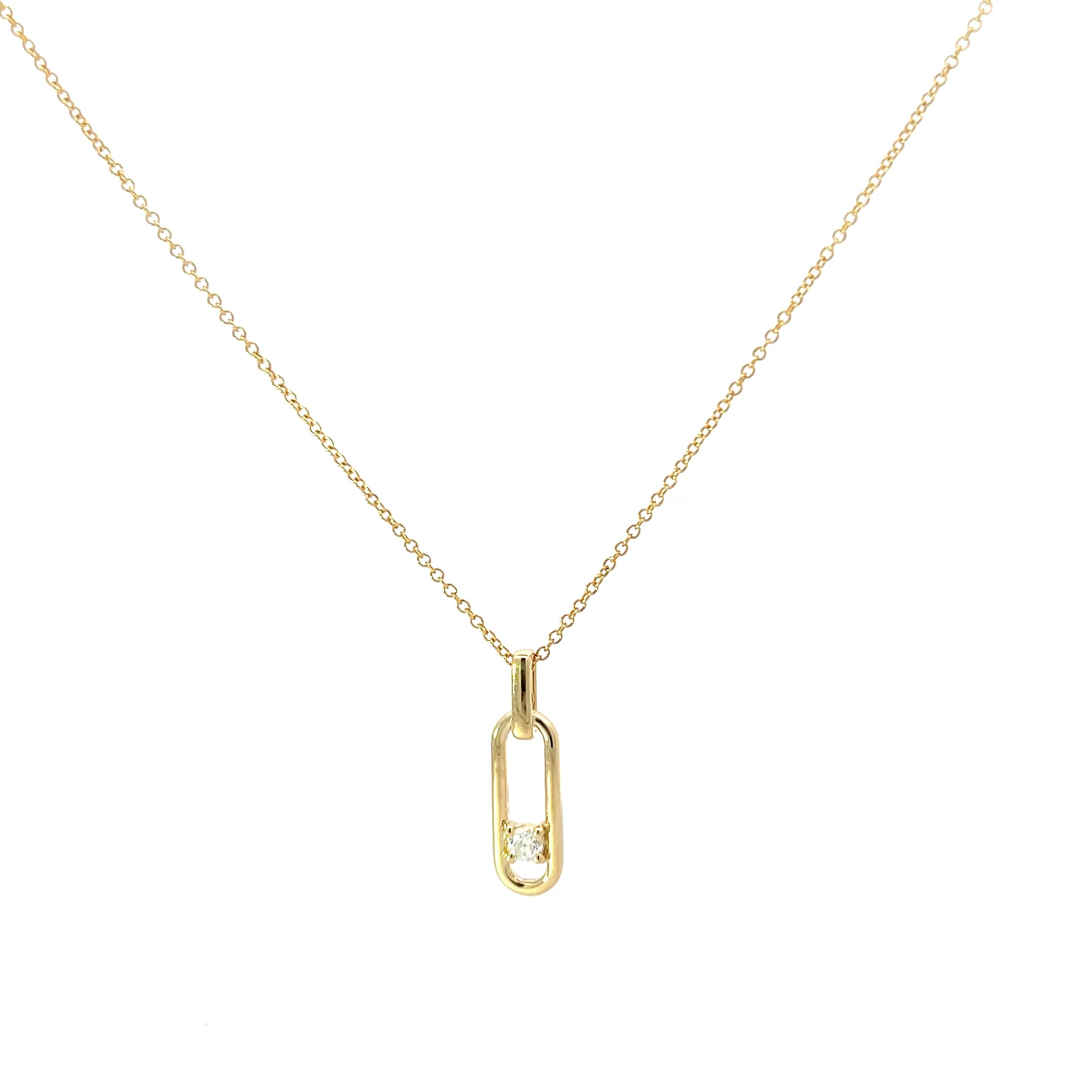 Elegant Halo Pendant — view 9
