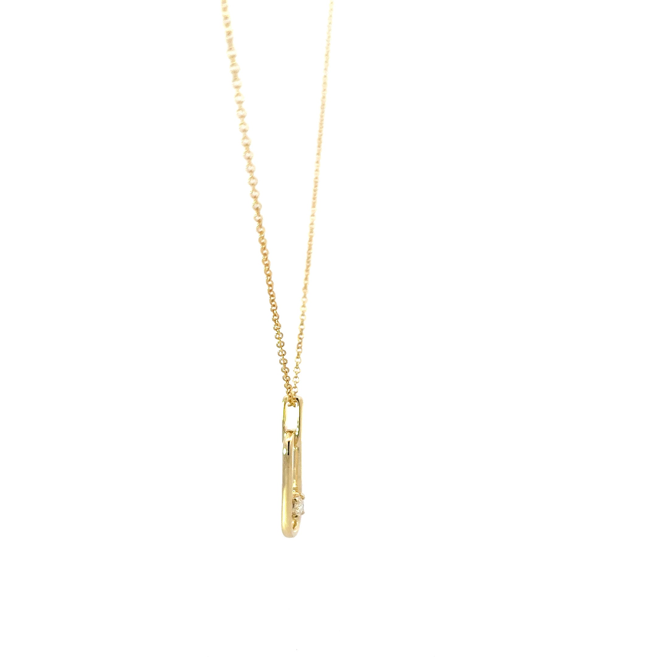Elegant Halo Pendant — view 10