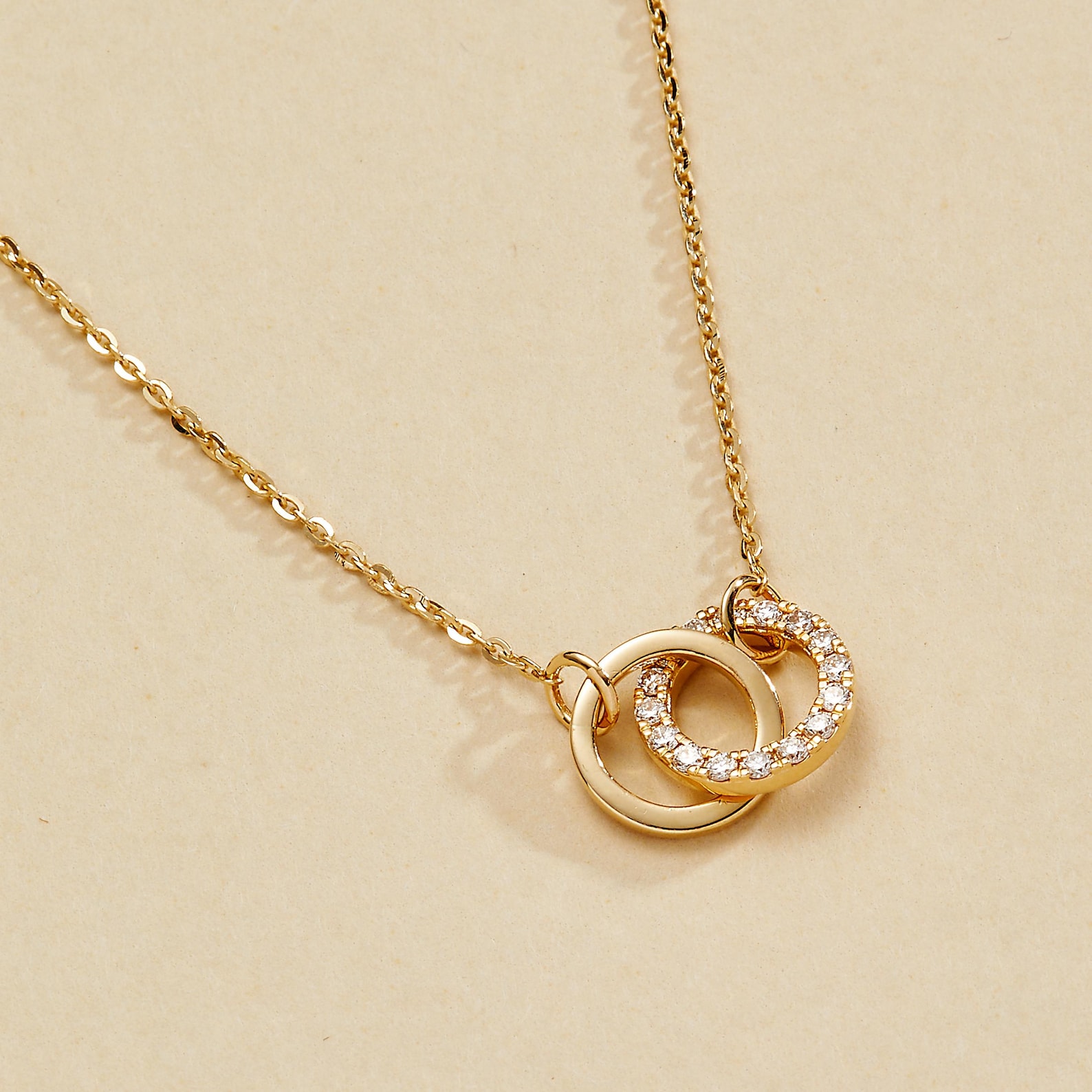 Delicate Solitaire Pendant — view 8