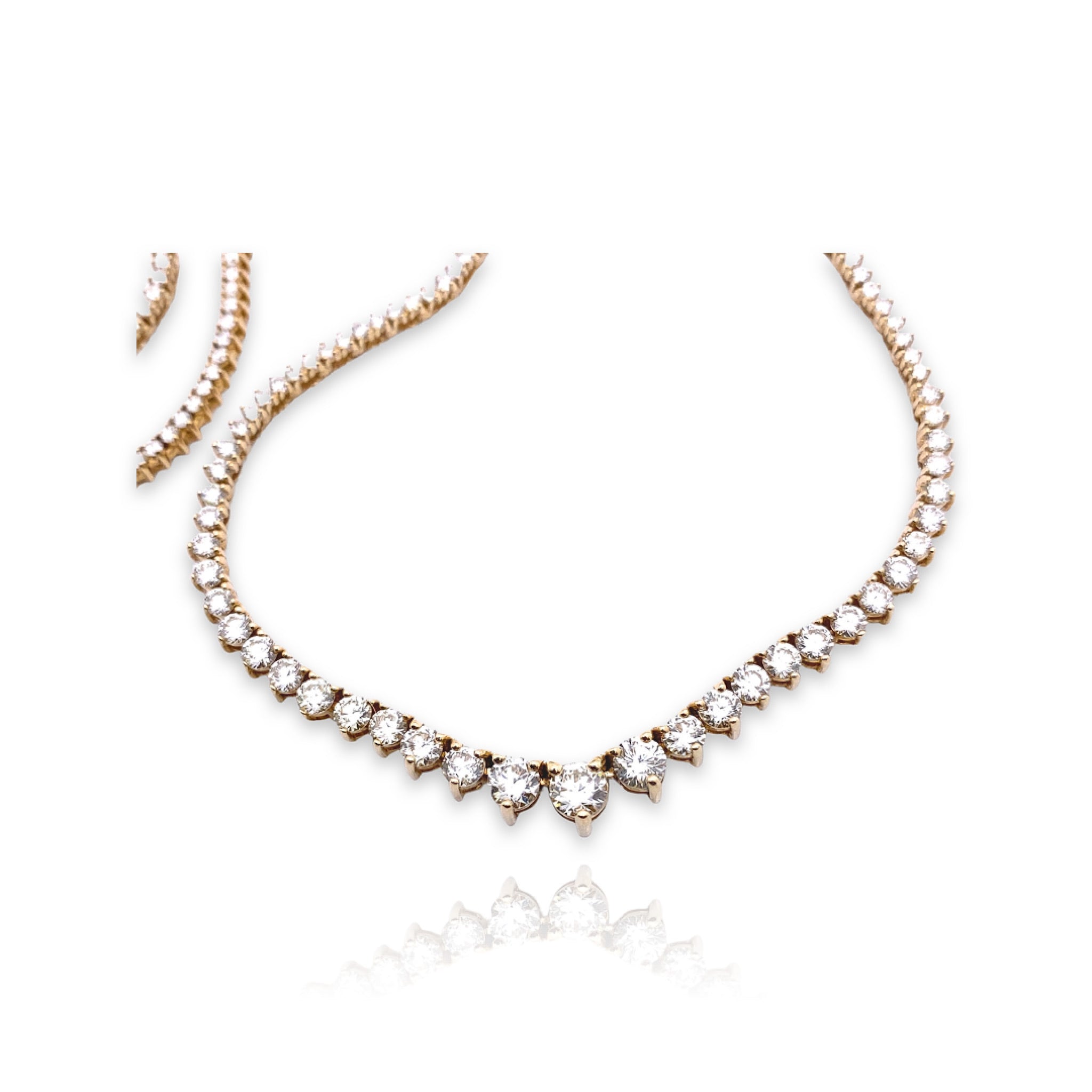Classic Tennis Necklace — view 5
