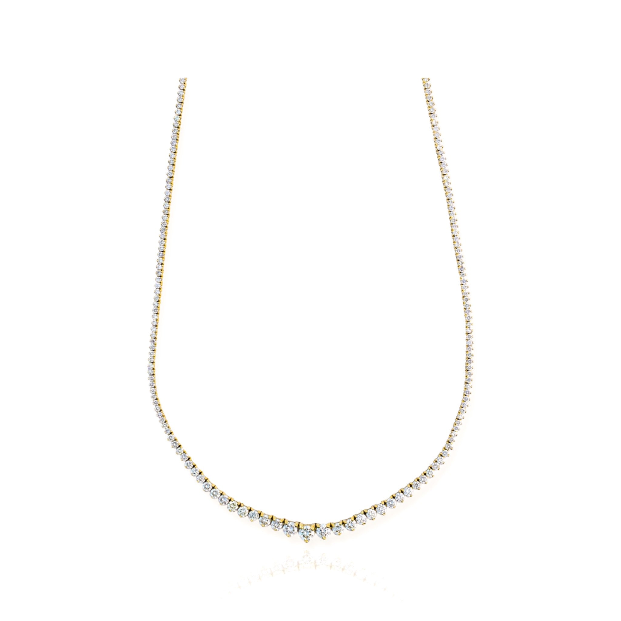 Classic Tennis Necklace — view 6