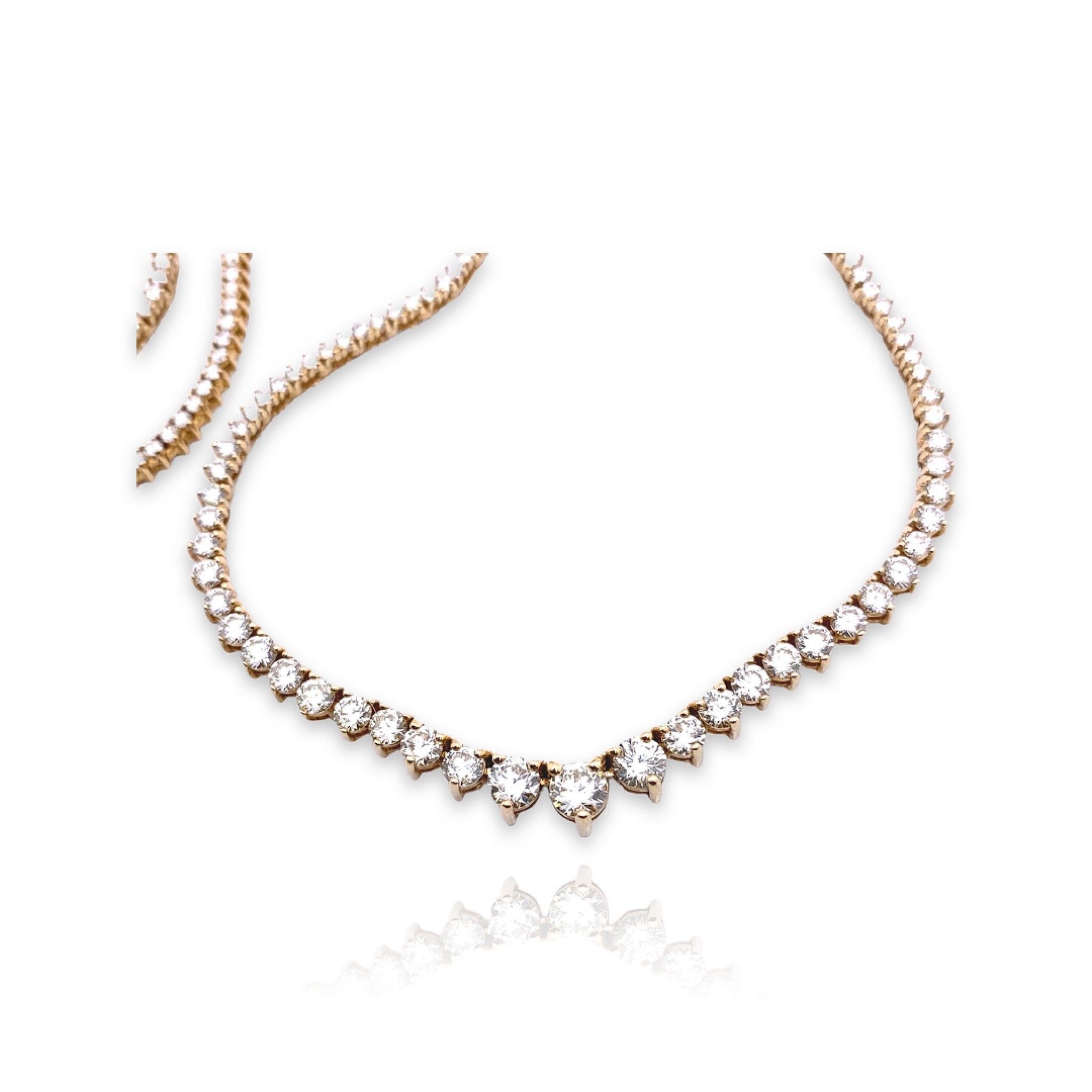 Classic Tennis Necklace — view 9